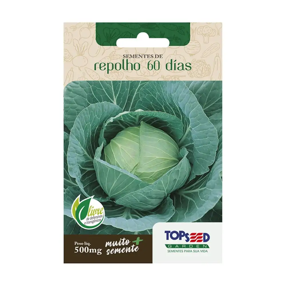 Semente 700 Grs Repolho