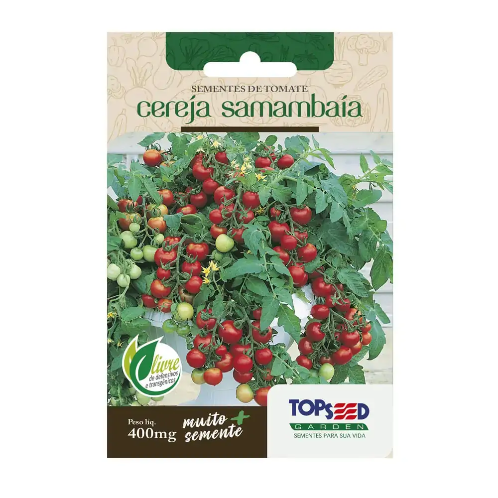 Semente De Tomate Cereja Samanbaia