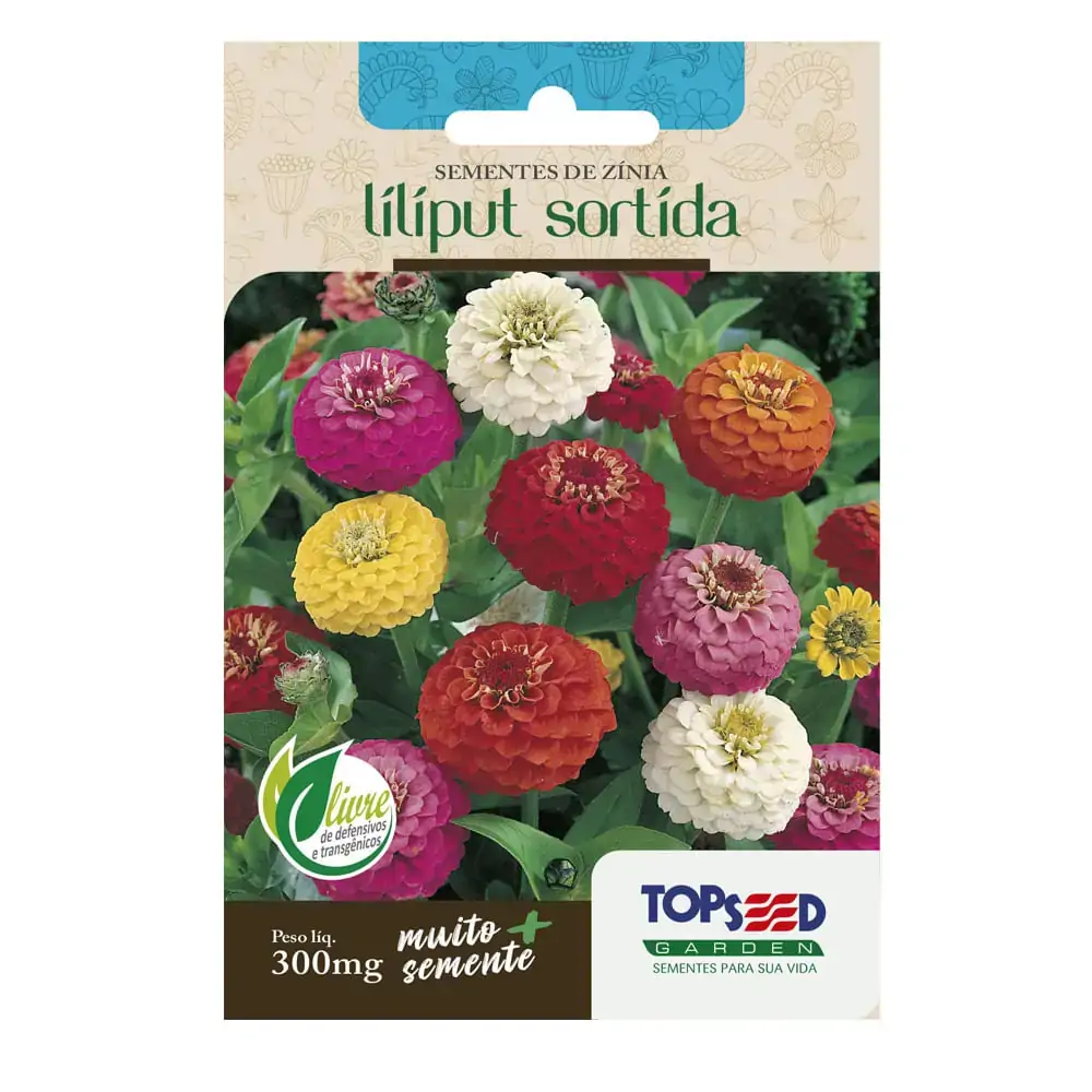 Sem Top Seed Zinnia Liliput Sort Un