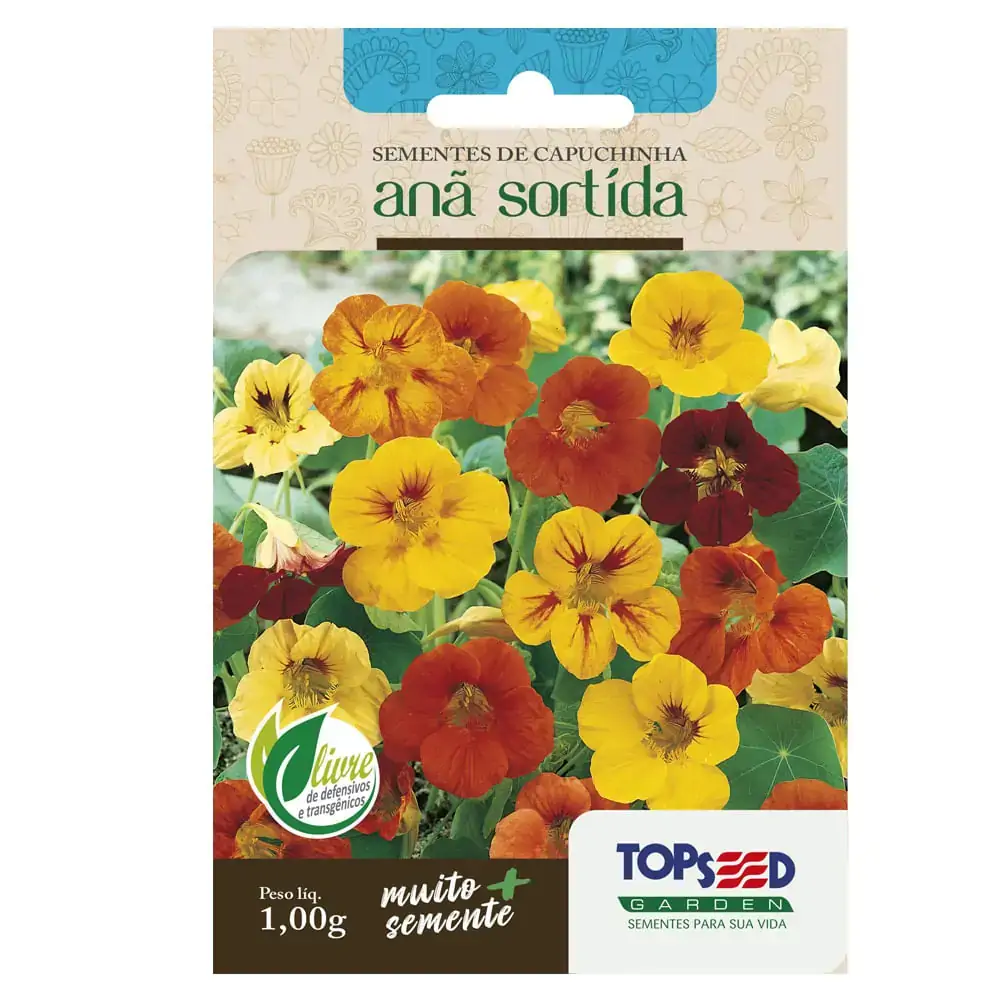 Semente Topseed Flores Capuchinha Ana