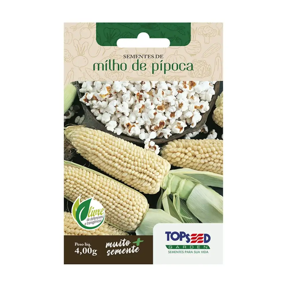 Envelope Sement Milho Pipoca Trad 5.00g