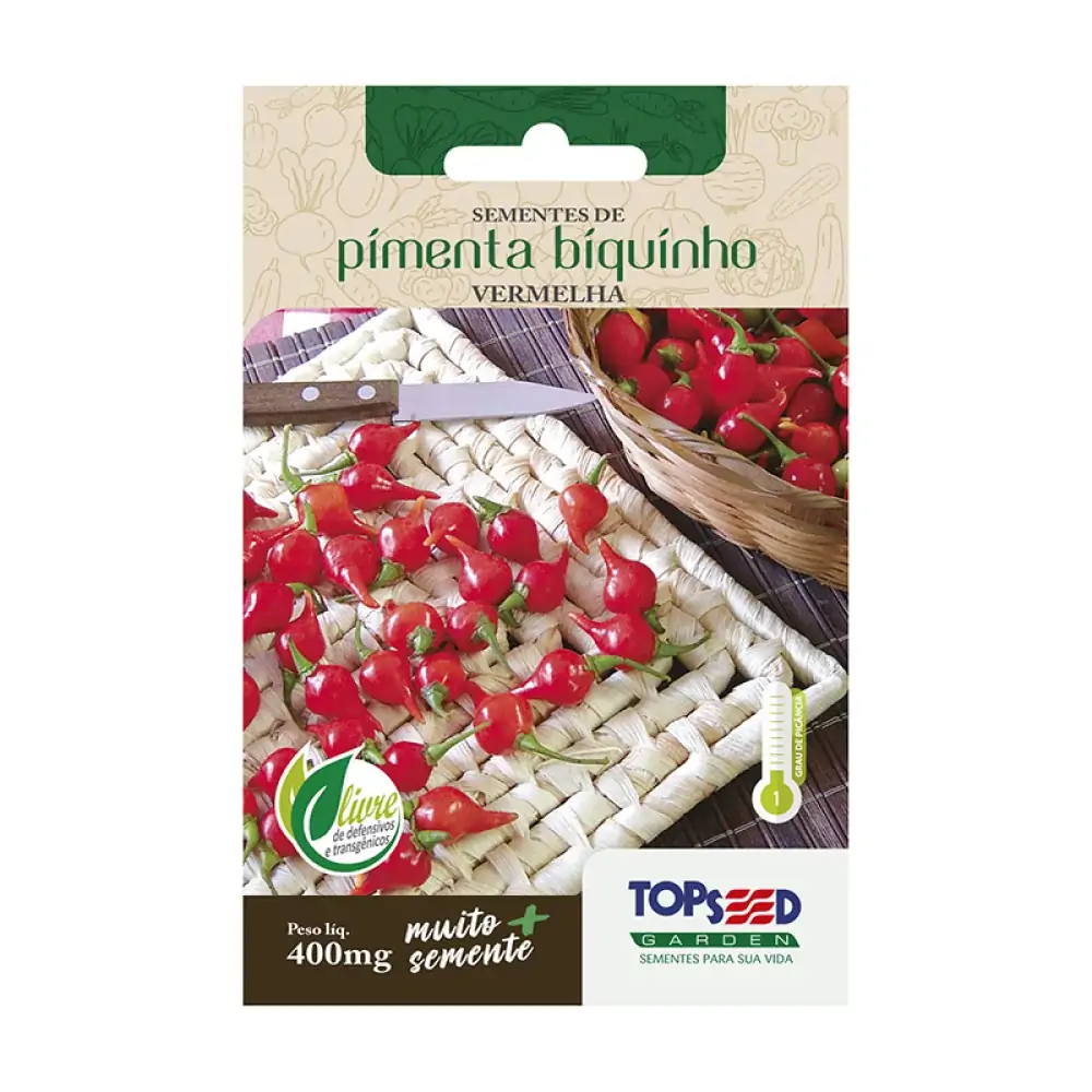 Semente Garden Topz Pimenta Biquinho