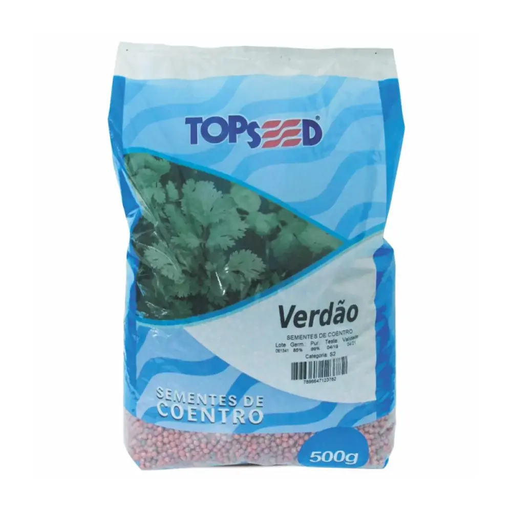 Semente Profissional Coentro Verdao 500g