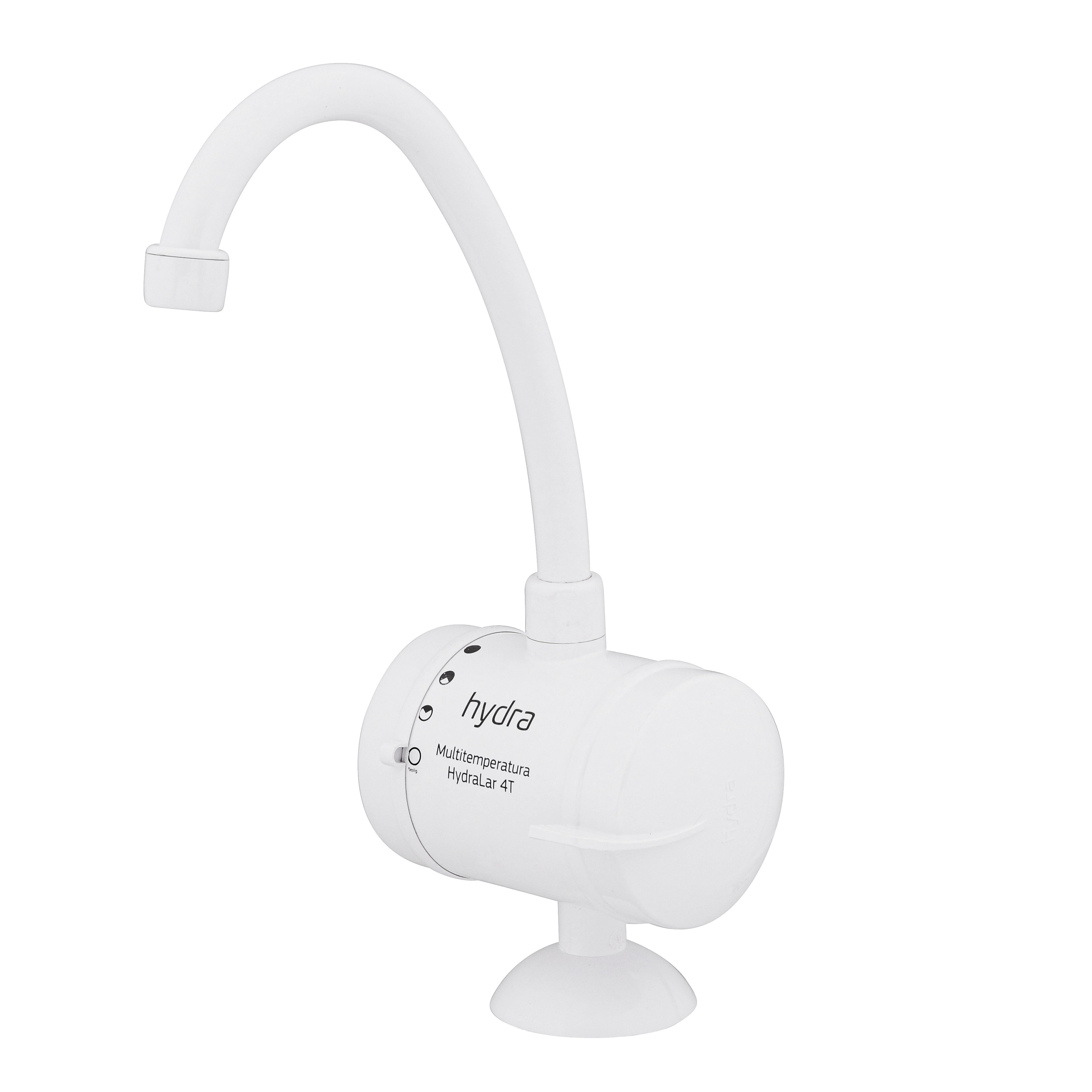Torneira Elétrica para Pia de Cozinha 220V Branco Hydralar Hydra Corona