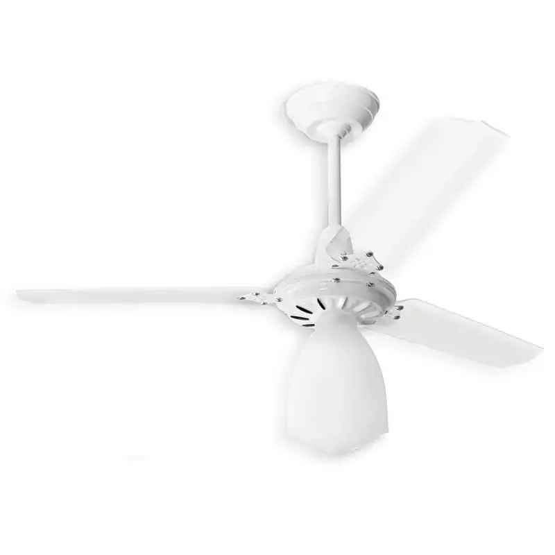 Ventilador Loren Sid Lumi Teto Bco 220v