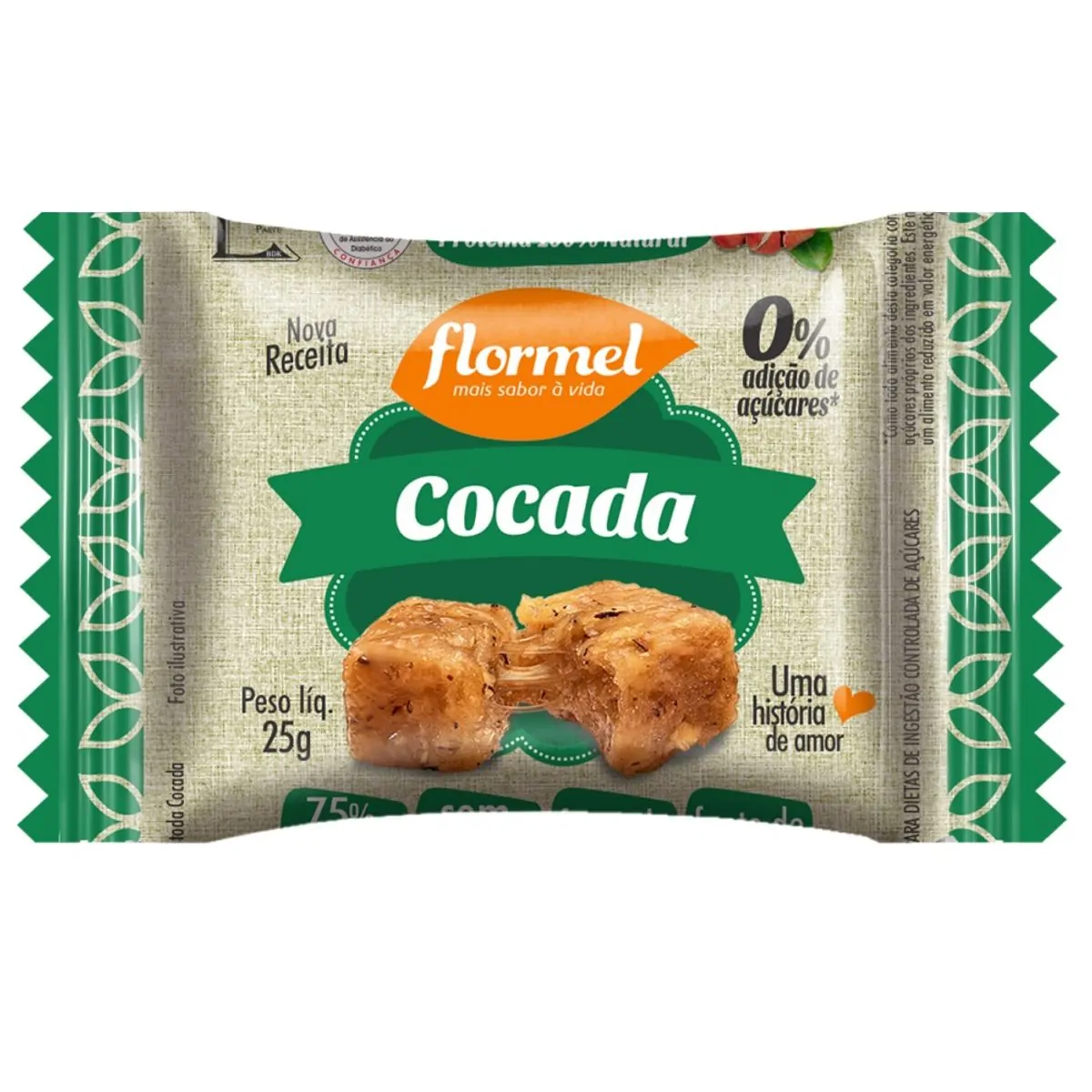 Cocada Zero - Flormel 20g
