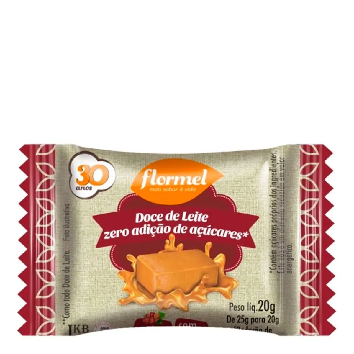 Doce de Leite Zero - Flormel 20g