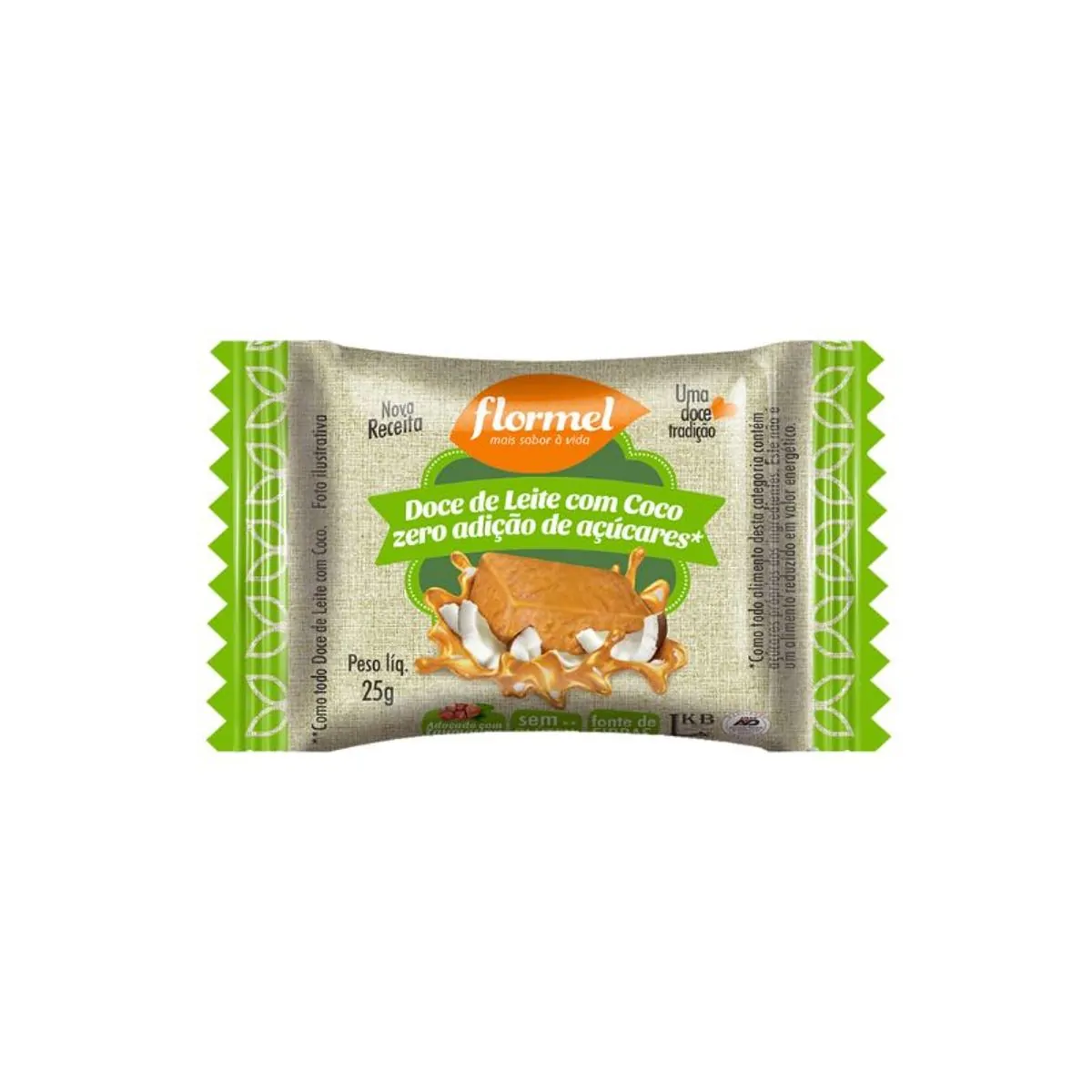 Doce de Leite com Coco - Flormel 20g