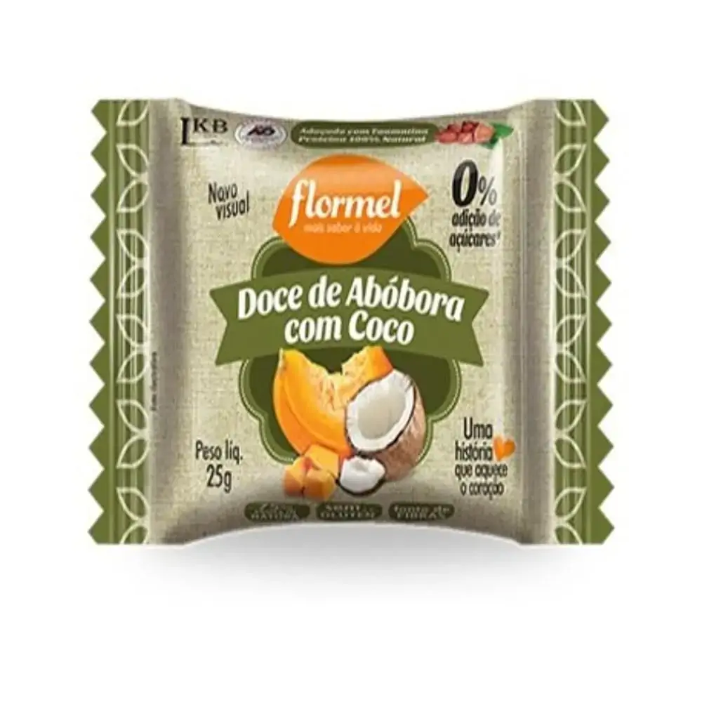 Doce De Abobora C/ Coco Flormel