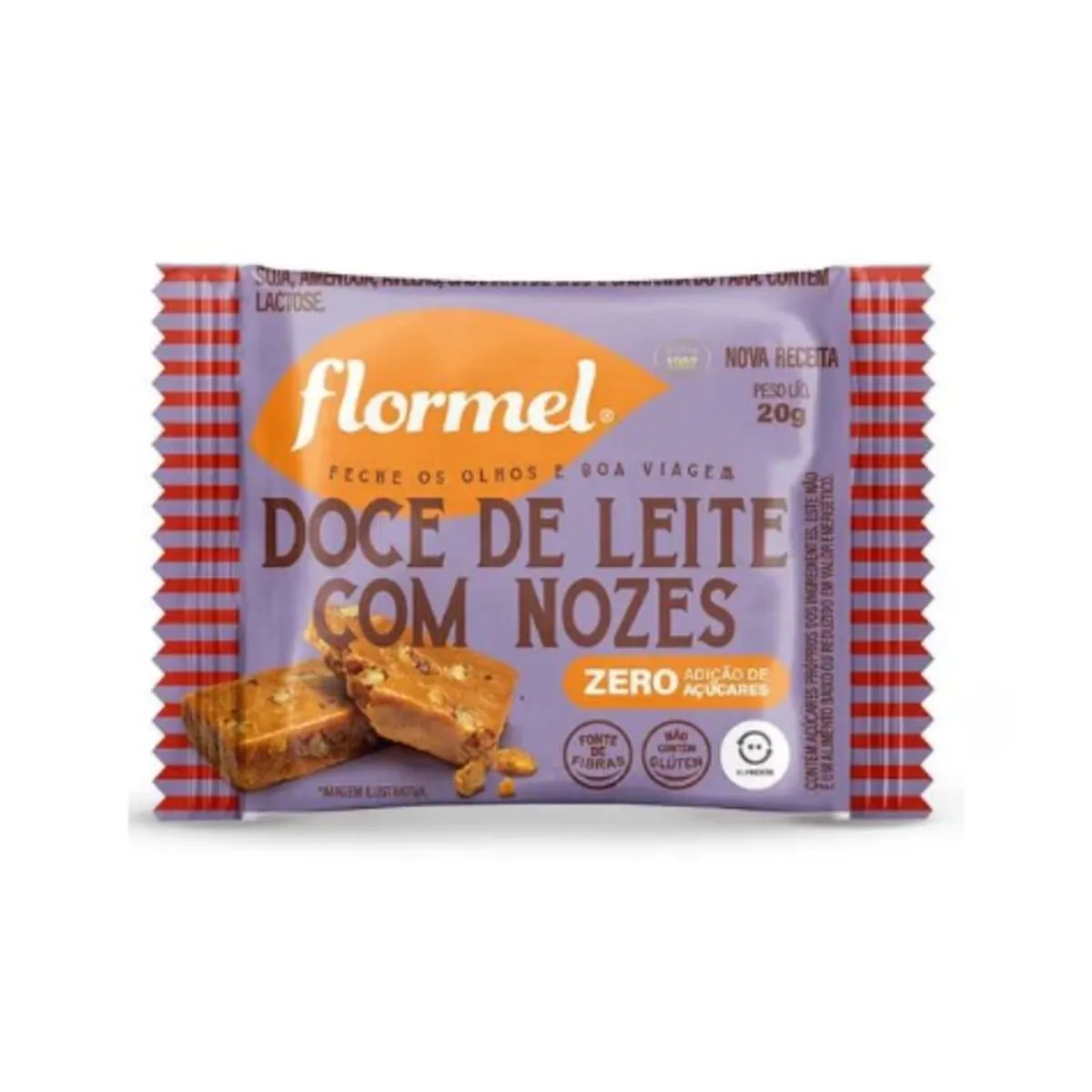 Doce de Leite com Nozes FLORMEL 20g