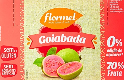 Goiabada Zero Açúcar 24uni - Flormel