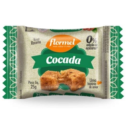 Cocada Flormel Zero 25gr