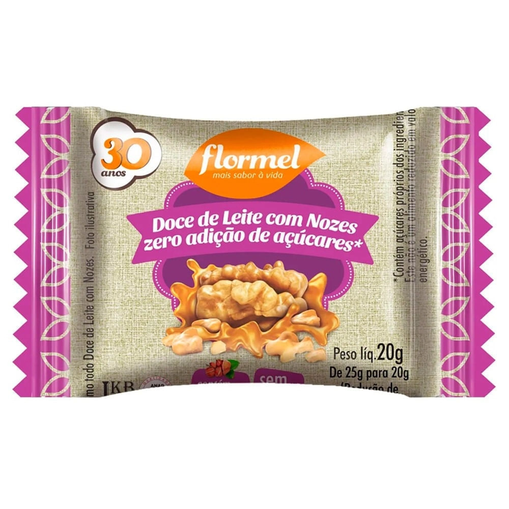 Doce De Leite Nozes Zero Flormel