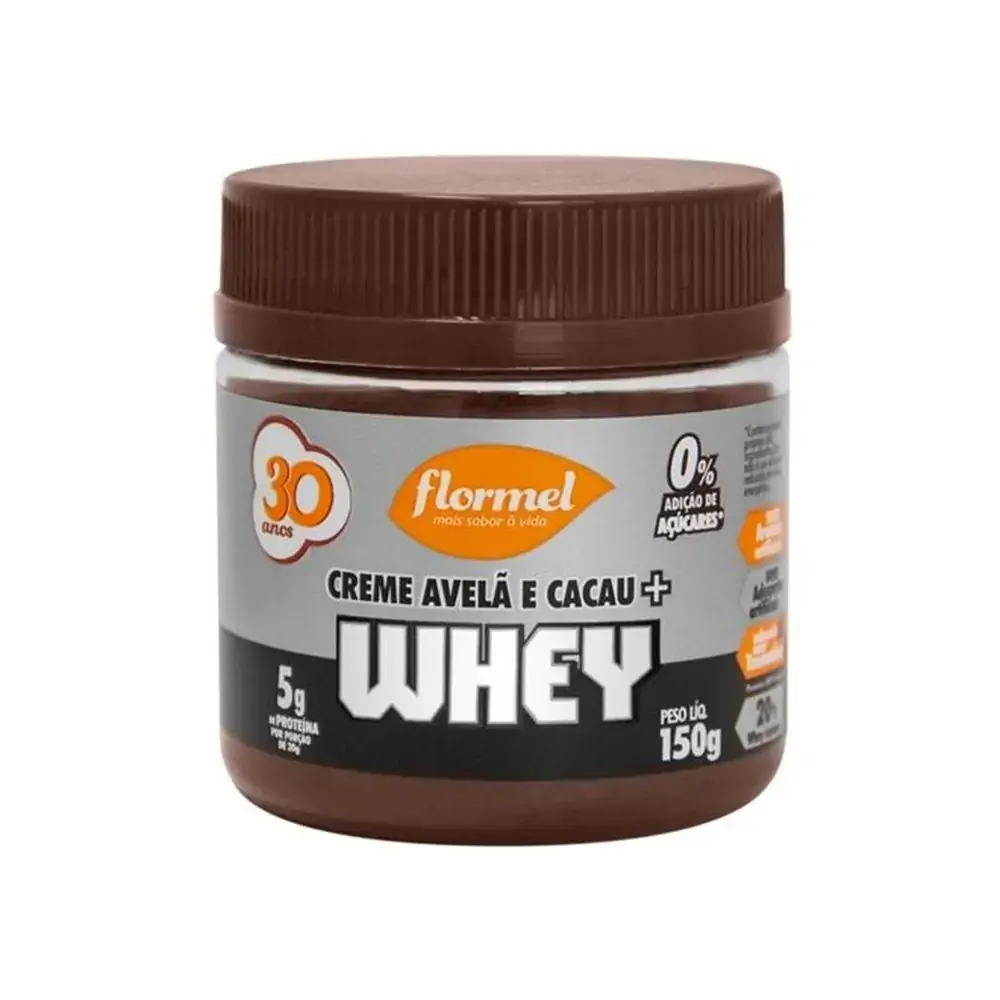 Creme De Avela C/cacau E Whey Zero Flormel 150g
