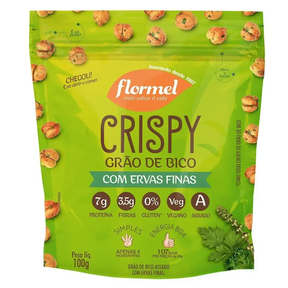 Crispy Ervas Finas 100g Flormel