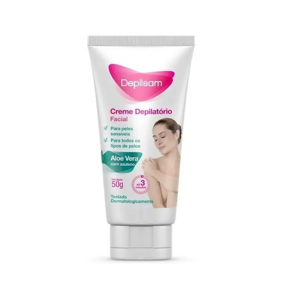Creme Depilat.facial Depilsam 50gr