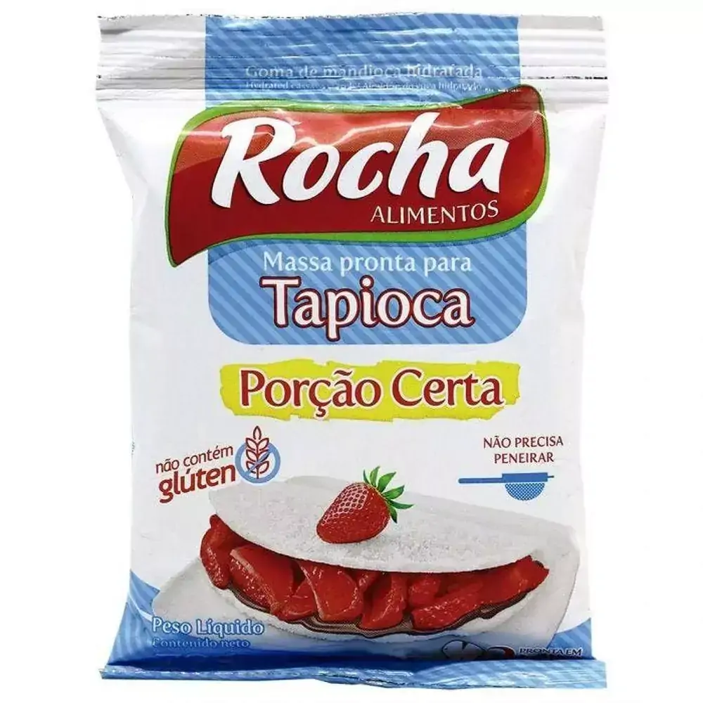 Massa Pronta Para Tapioca Porção Certa Unidade de 70g