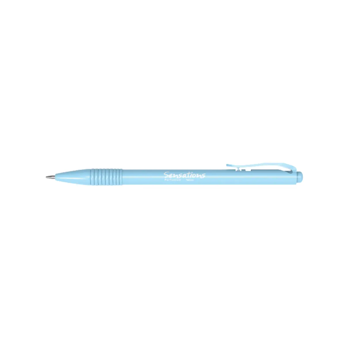 Caneta Gel 0.7mm Retratil Newpen Sensations Perfumada Azul Claro