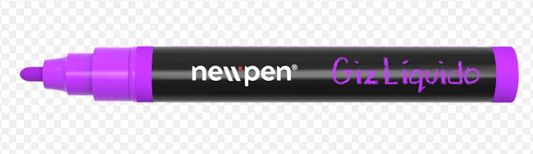 Giz Liquido Roxo Neon 5.566 Newpen