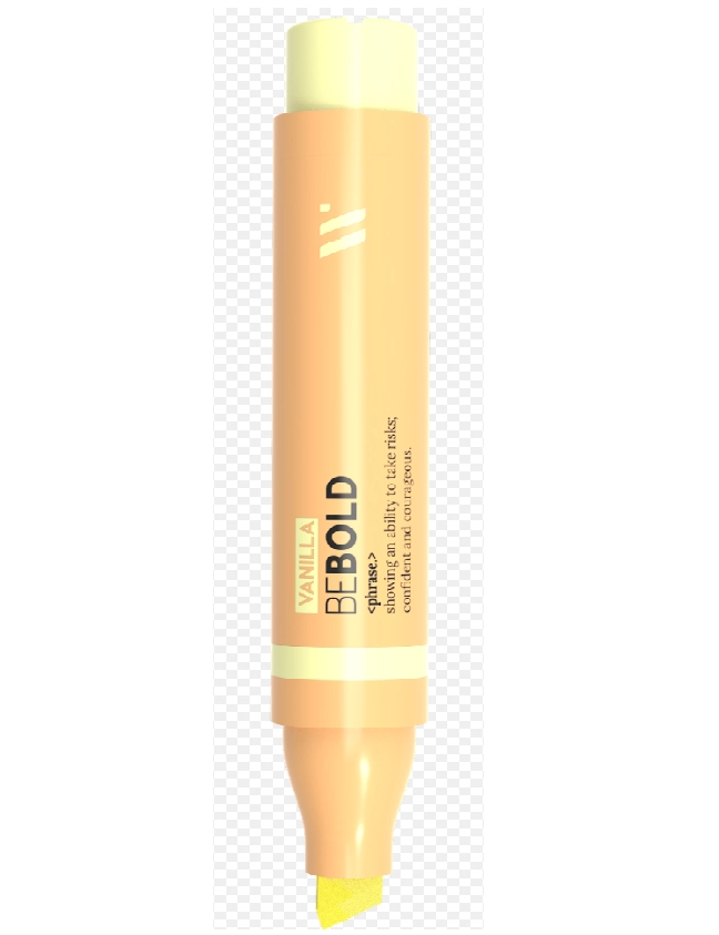 Marca Texto Be Bold Yellow Vanilla 14224 Newpen