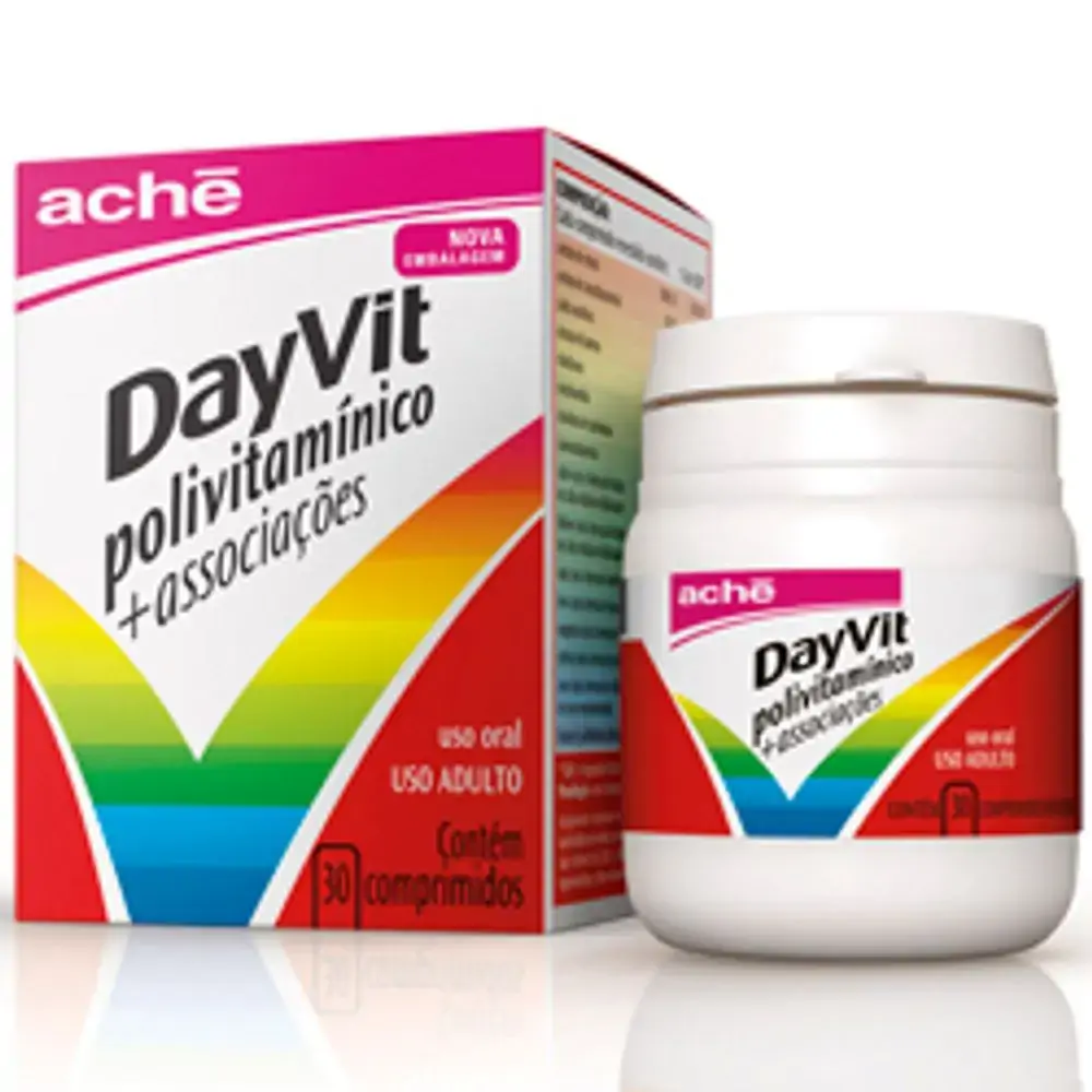 Dayvit 30 Comprimidos Revestidos 30 Comprimidos Aché Similar