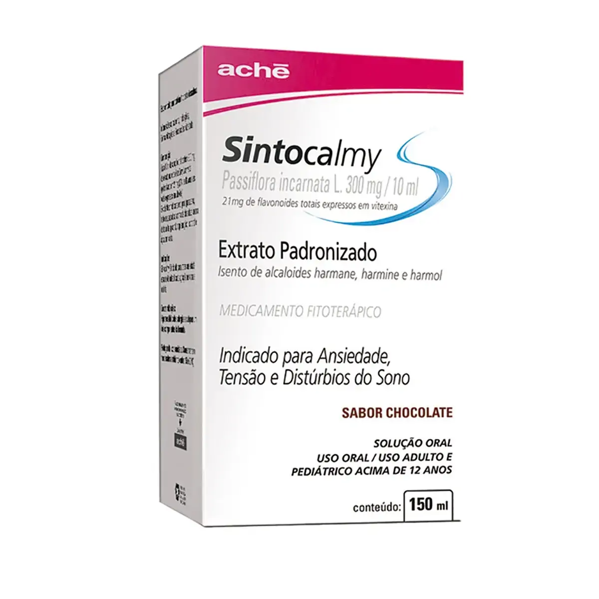 Sintocalmy 300mg/10ml Chocolate Aché Caixa 150ml