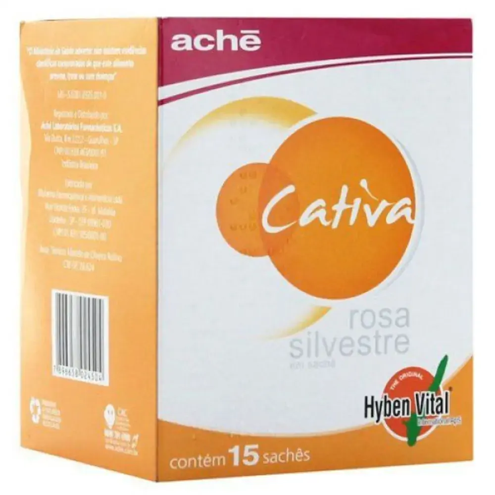 Cativa C/ 15 Sachês De 6g Cada