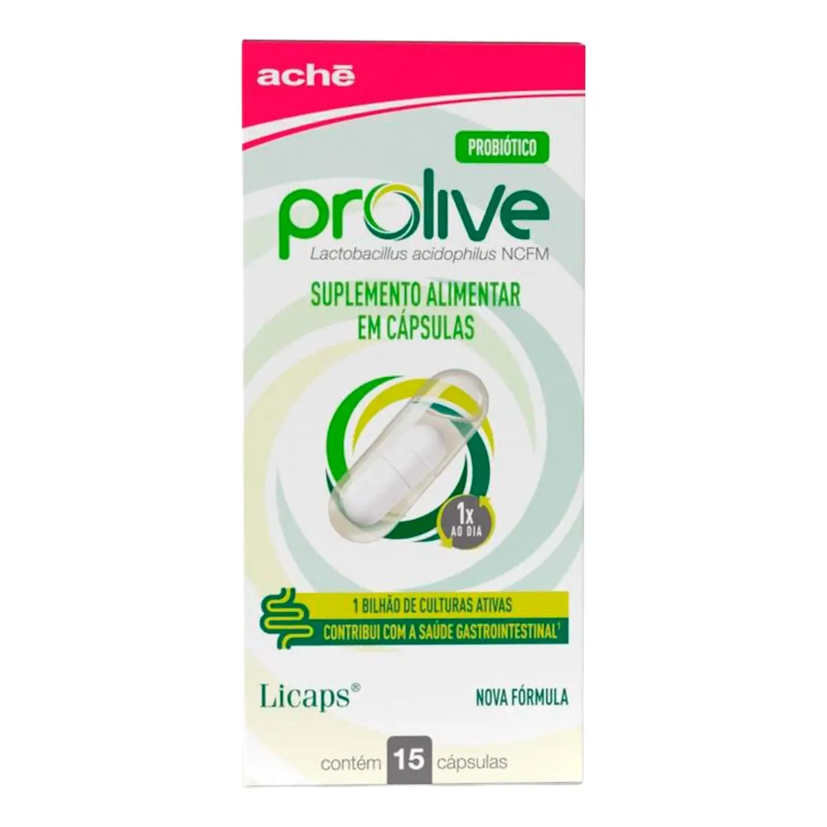 Prolive Aché Caixa 15 Cápsulas