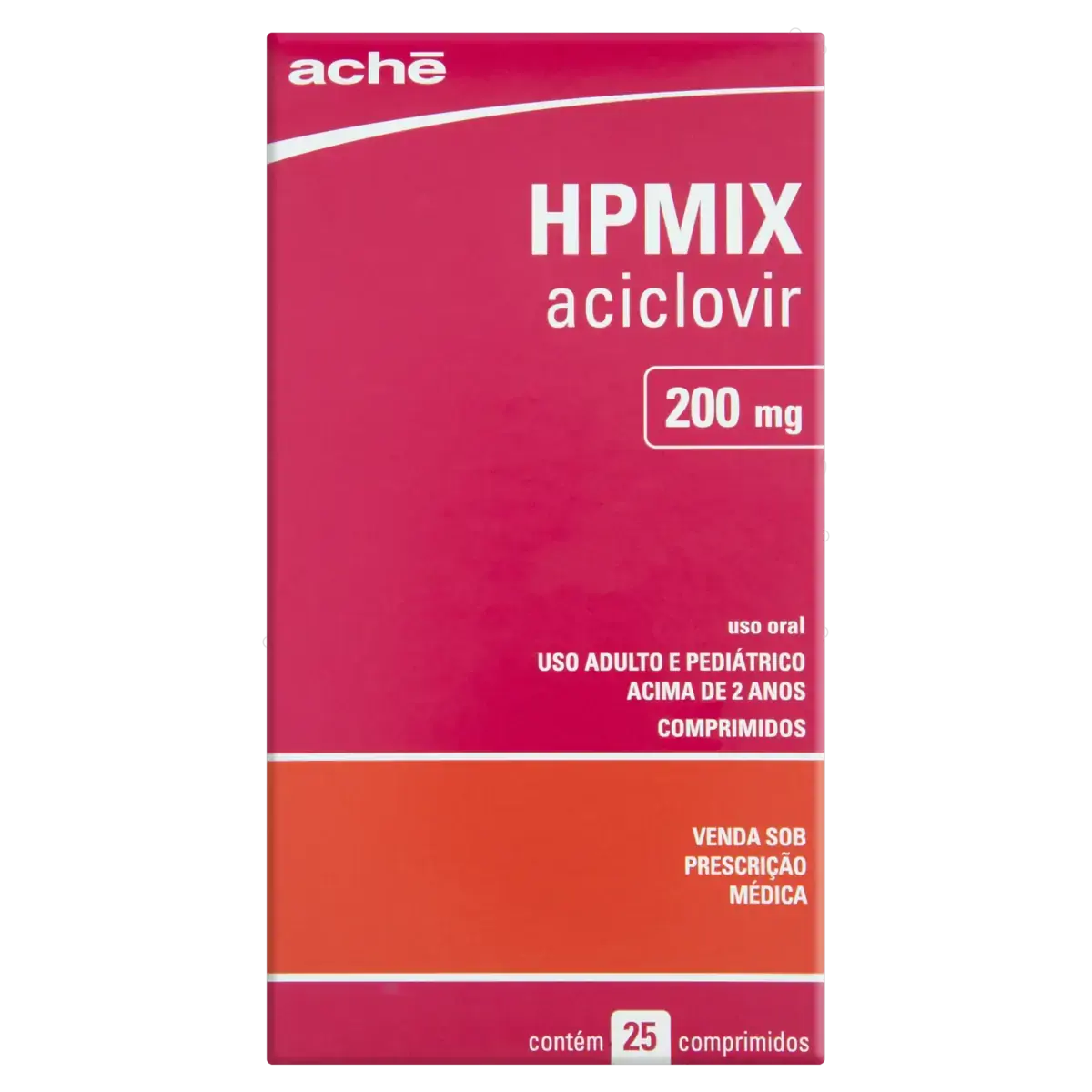 Hpmix 200mg Aché Caixa 25 Comprimidos