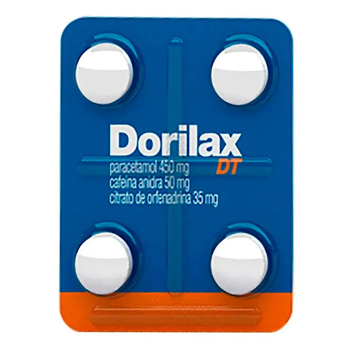 Dorilax Dt 450 50 35mg C/4 Cpr Ache