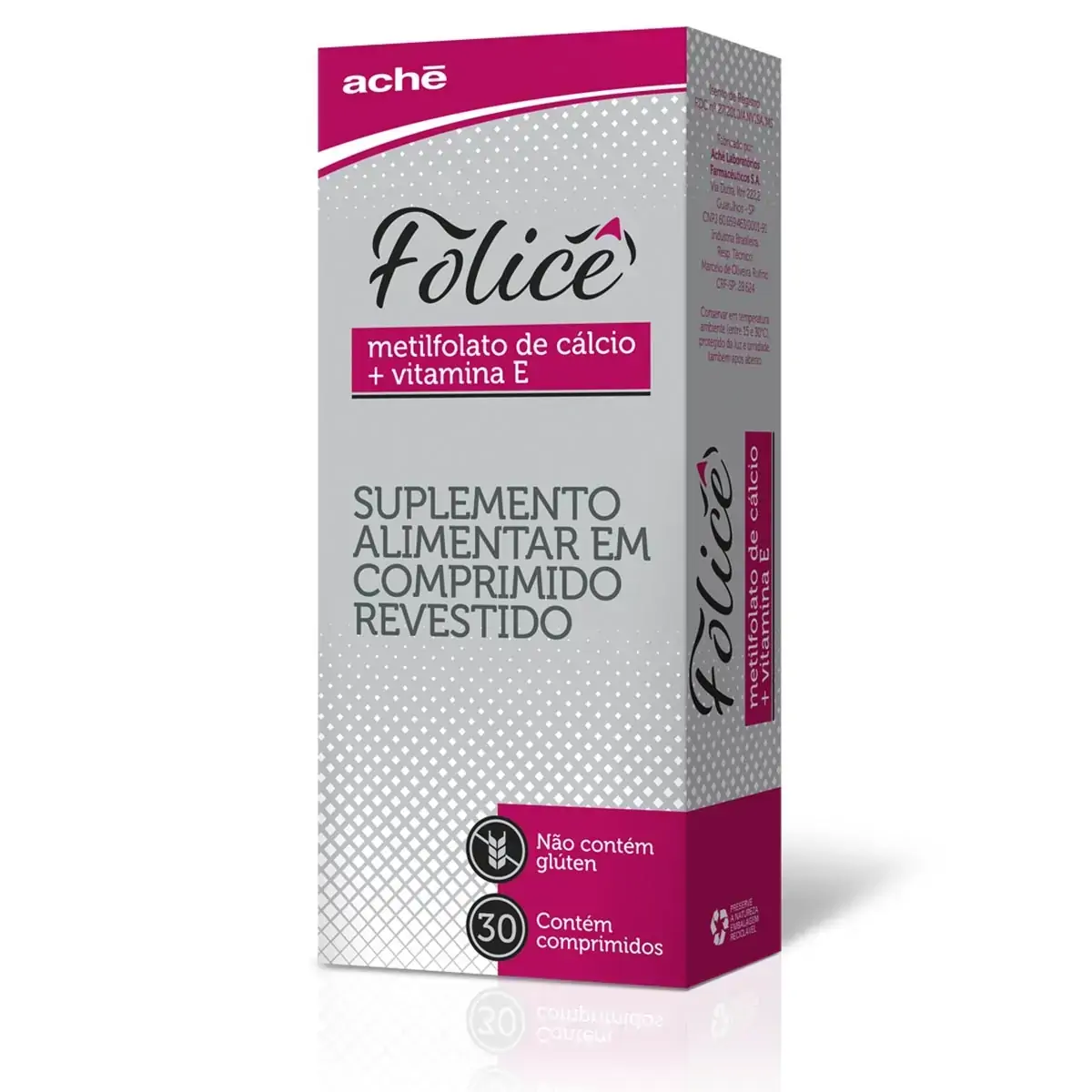 Folice 393,25mcg 7mg Cx 30 Comp