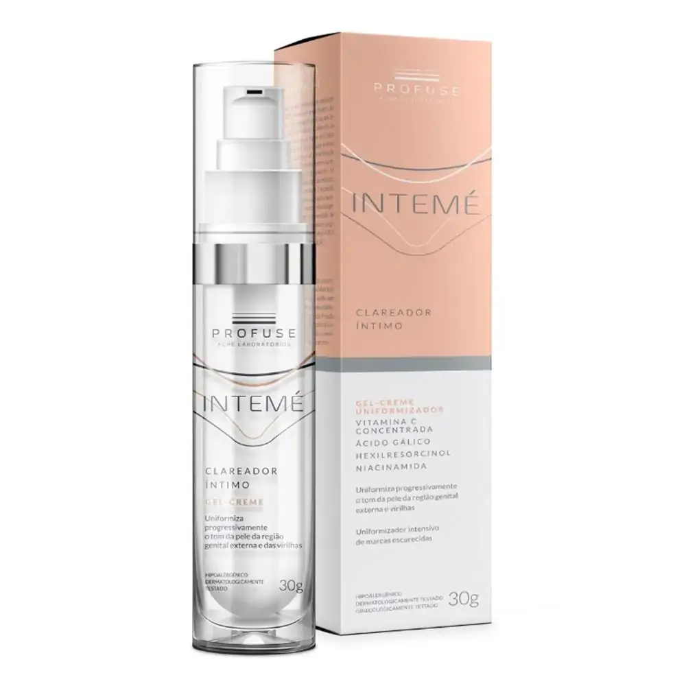 Gel Creme Clareador Profuse Intemé 30g