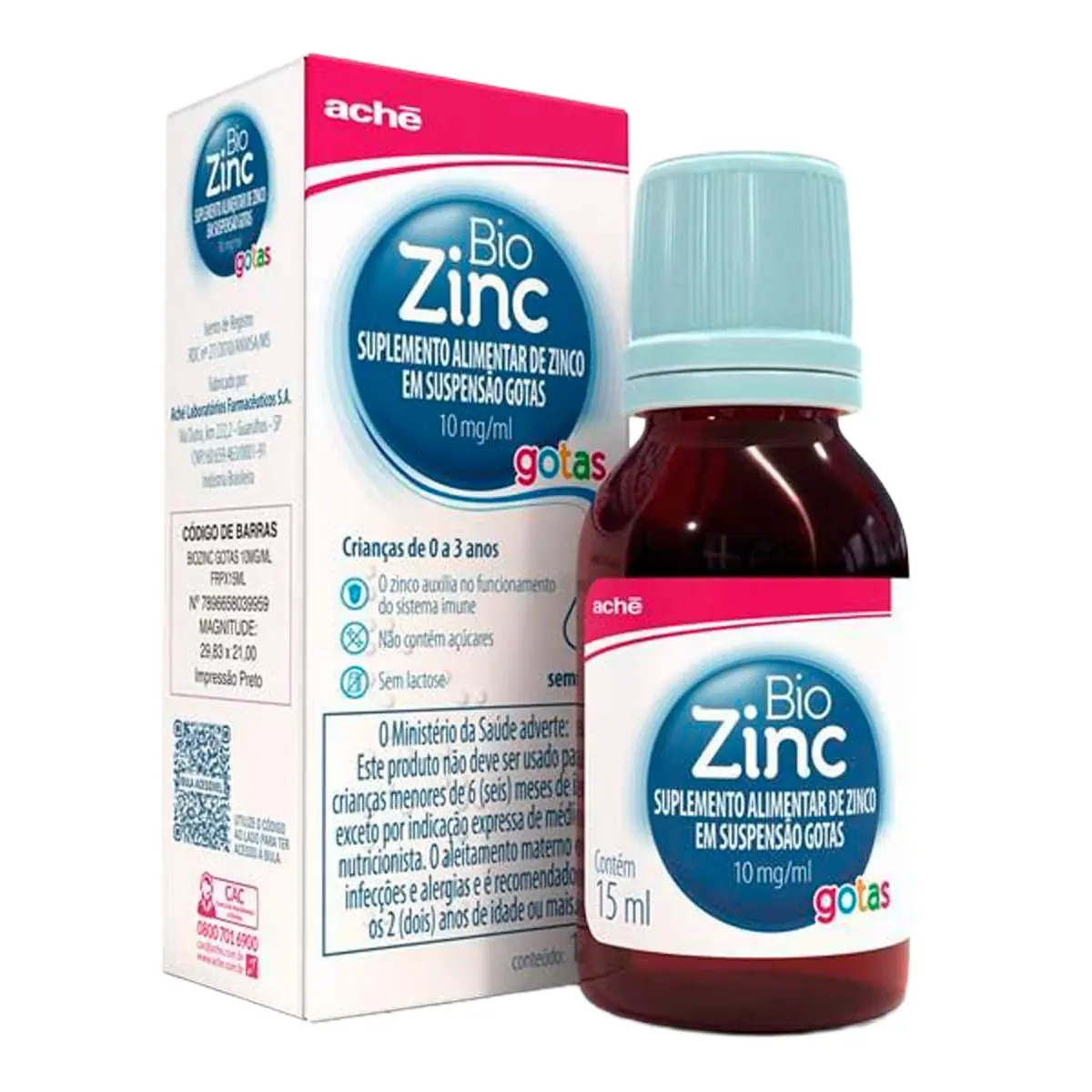 Biozinc Gotas 10mg/ml Fr 15ml