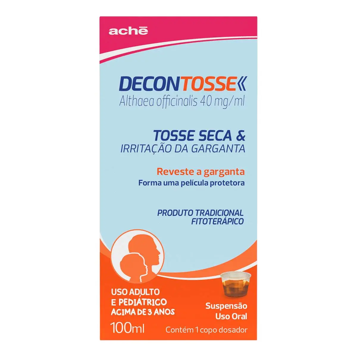Decontosse 40mg/ml Caixa 100ml Suspensão Copo Dosador