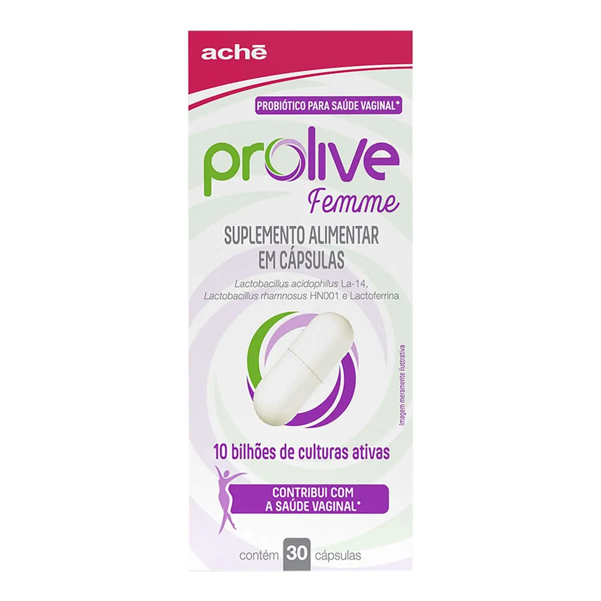 Prolive Femme Caixa 30 Cápsulas