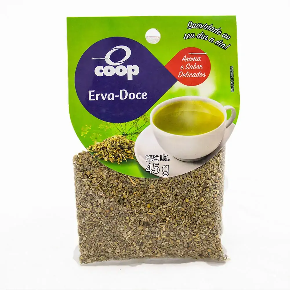 Erva Doce Coop 45g Cx 24