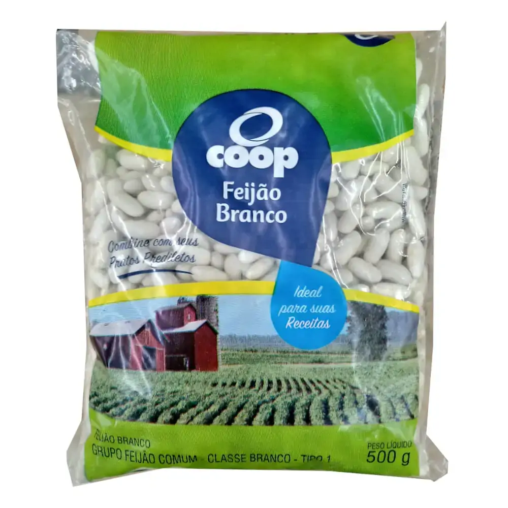 Feijao Bco Coop 500g