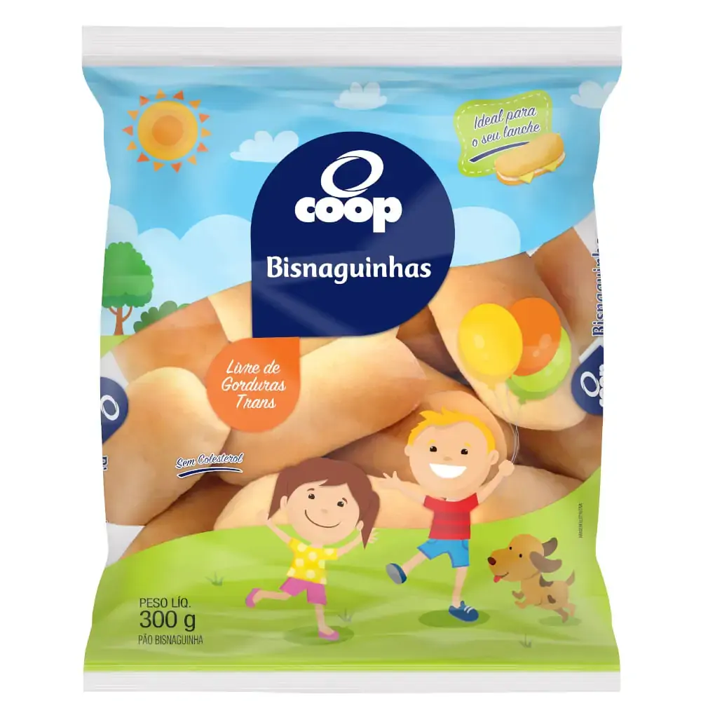 Bisnaguinha Coop Plus 300gr