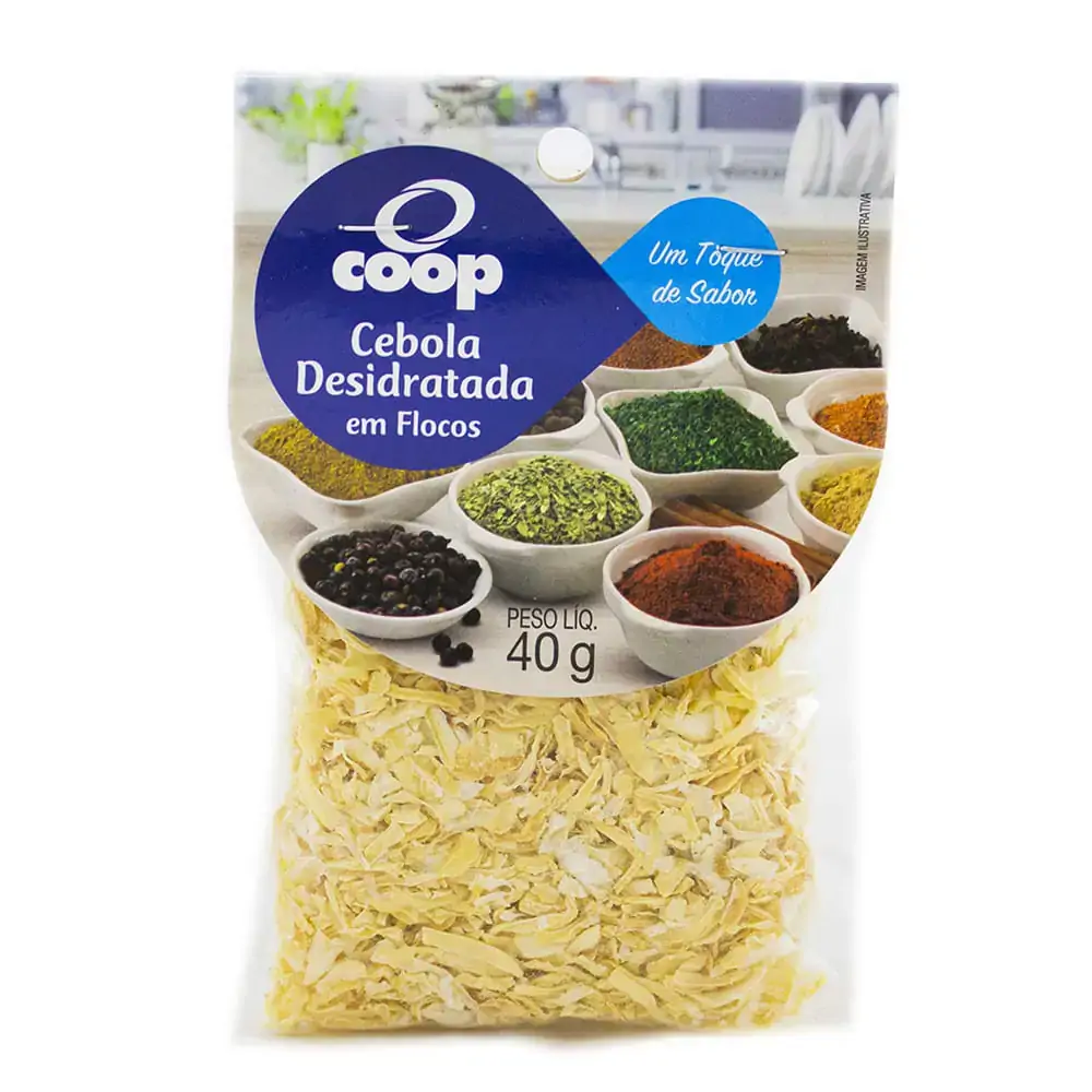 10358 Cebola Em Flocos Coop 40 G Und