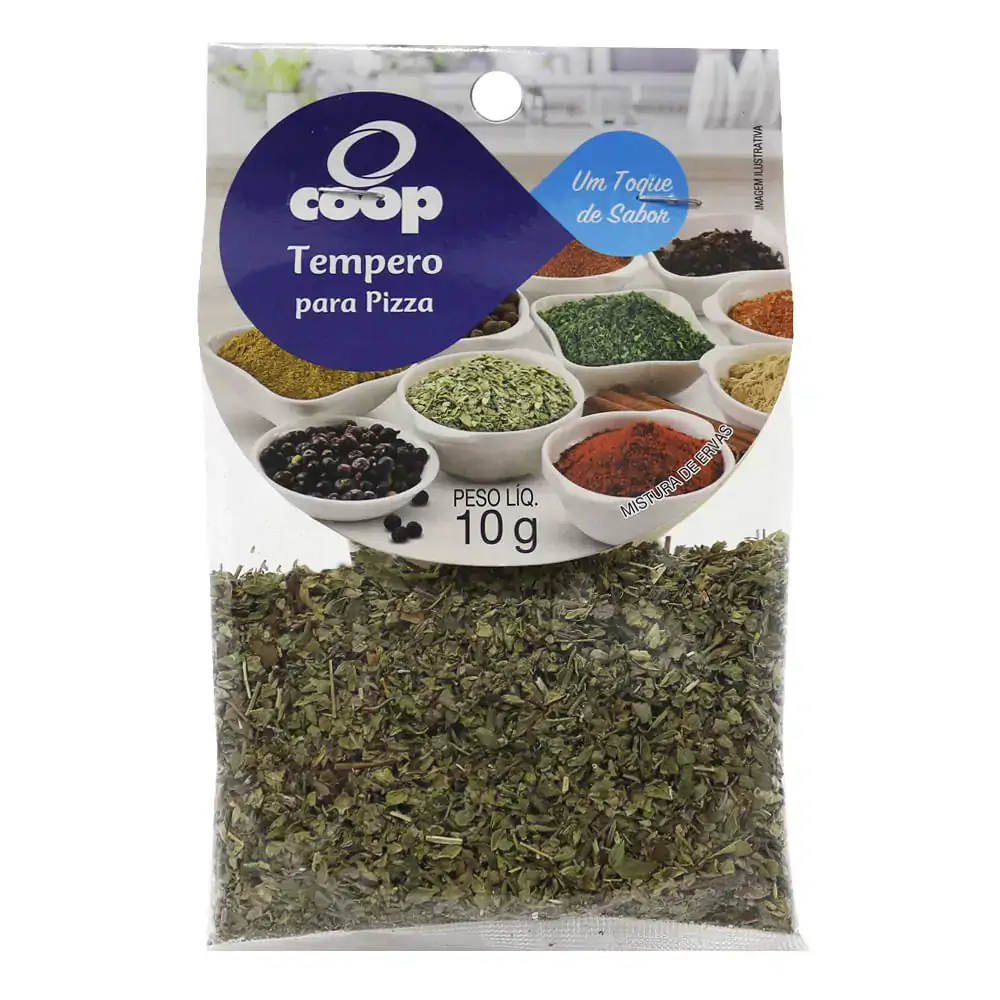 11252 Tempero Para Pizza Coop 10 G Und