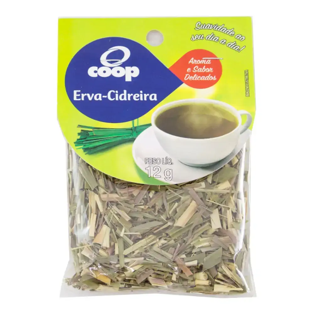 Cha Erva Cidreira Coop Sl 12g
