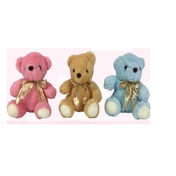 Bicho De Pelucia Urso Love Colorido 22cm Ebf