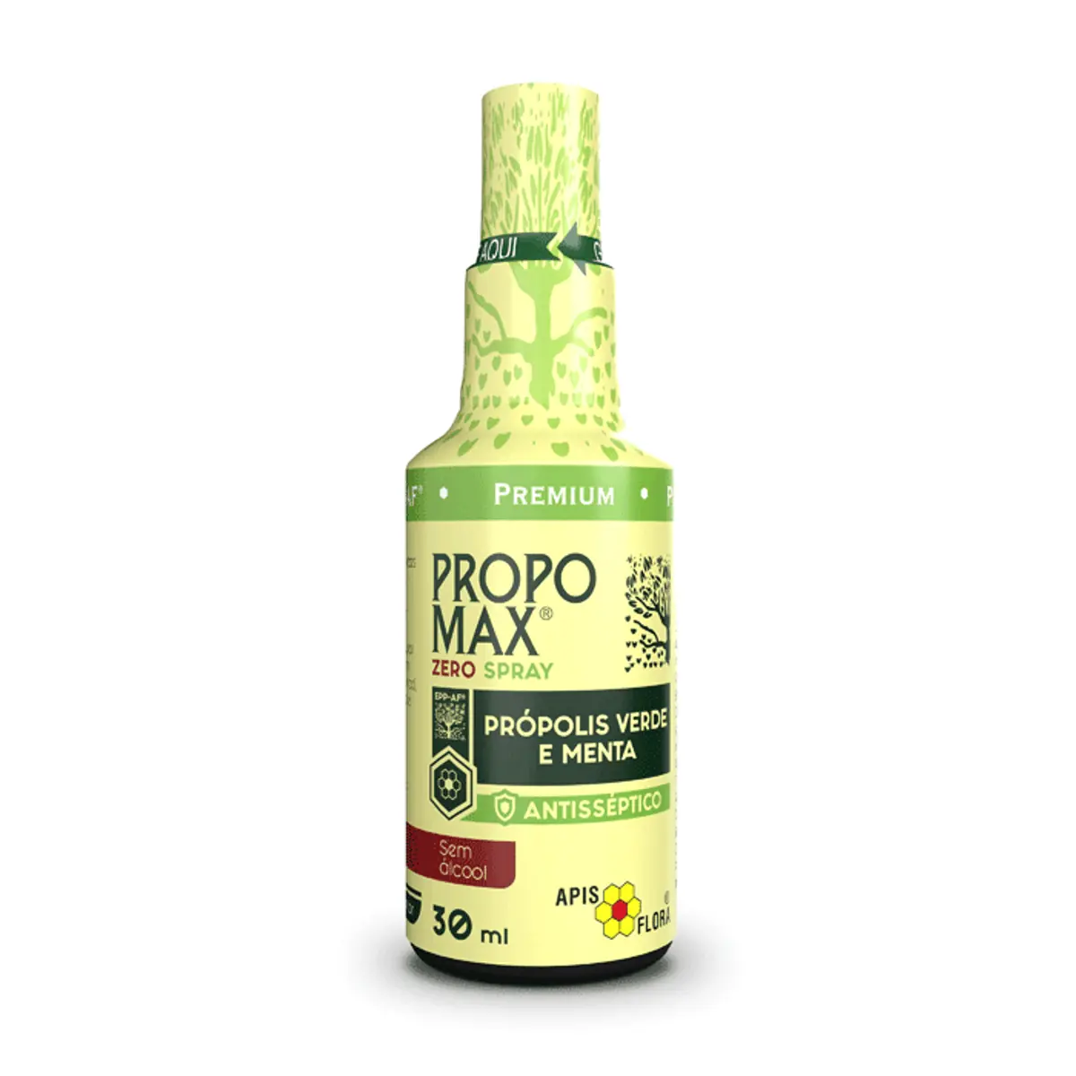Própolis Verde E Menta Zero Açúcar Apis Flora Propamax Frasco 30ml Spray Bucal