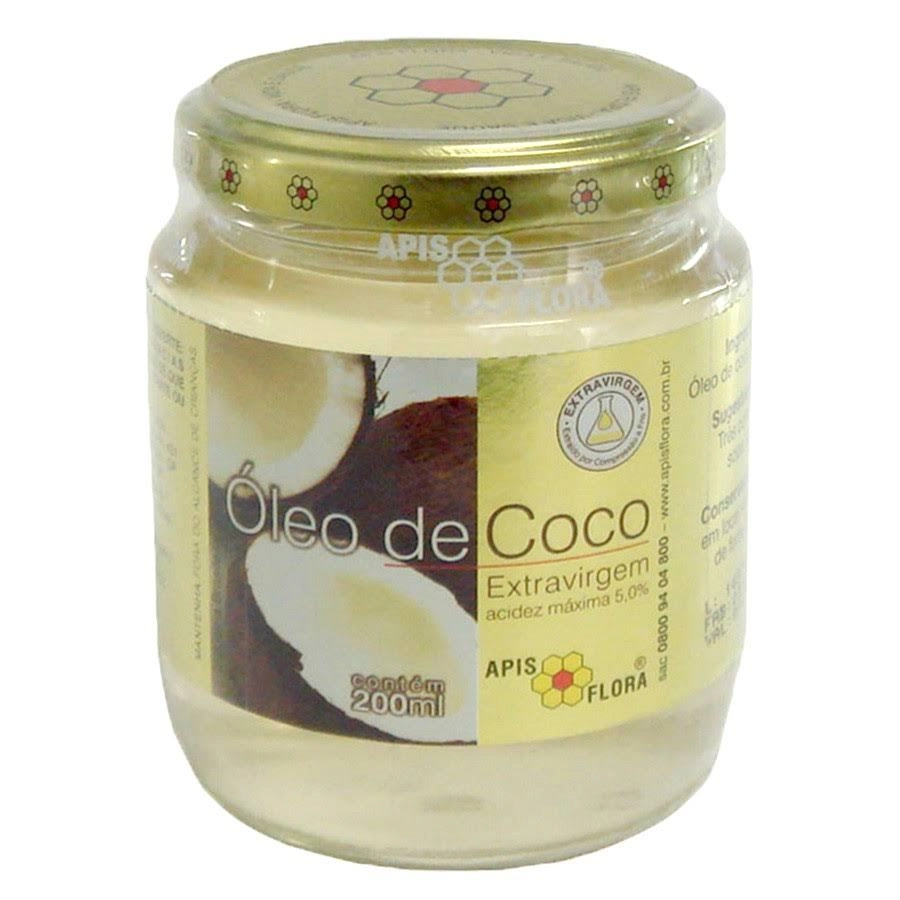 óleo De Coco Extra Virgem 200g Apis Flora