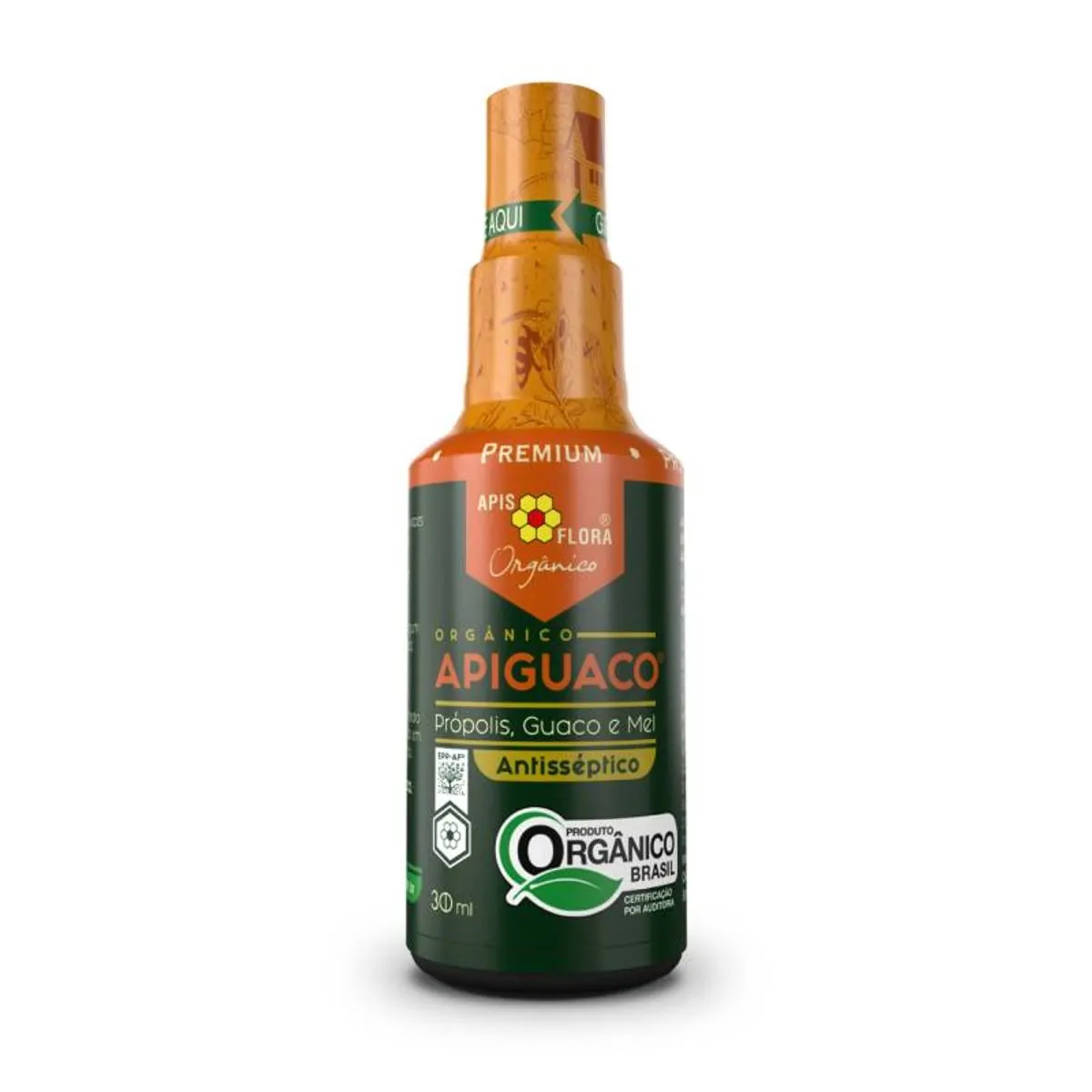 Spray Propolis Apiguaco 30ml Mel/guaco Org.