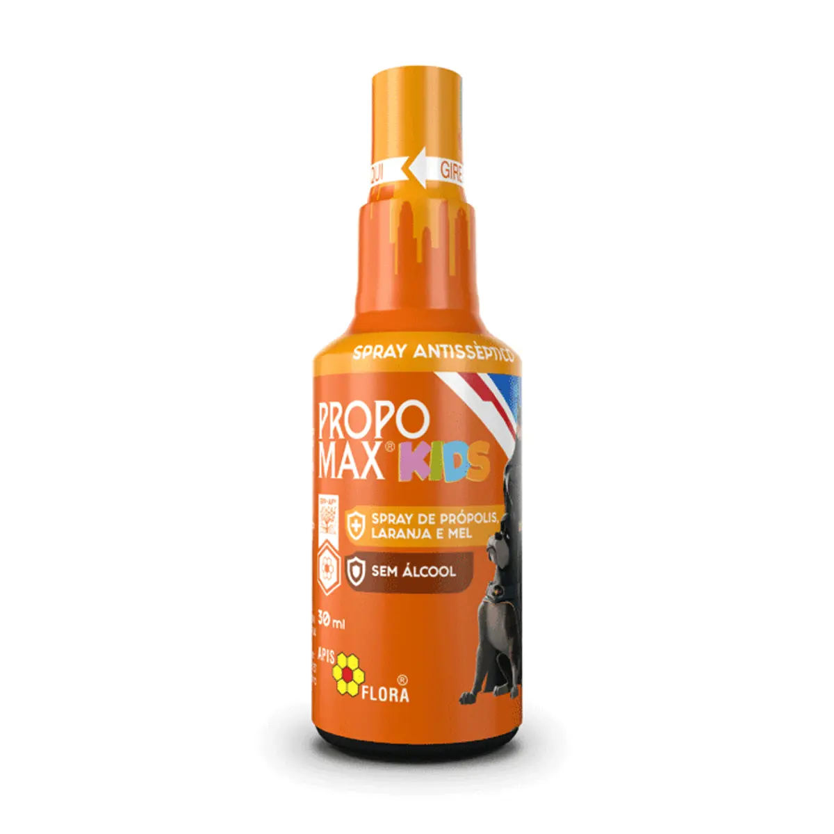 Extrato De Própolis Laranja E Mel League Of Superpets Apis Flora Propomax Kids Frasco 30ml Spray