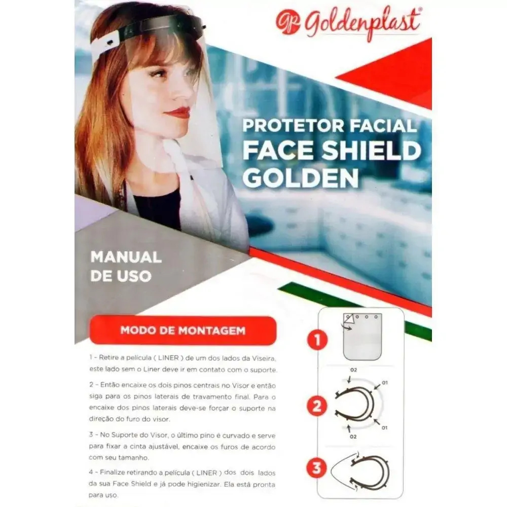 Prot Facil Golden Plast