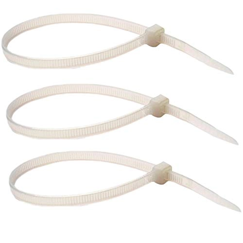 Abraçadeira em Nylon 4,8x180mm com 20 Peças Branca