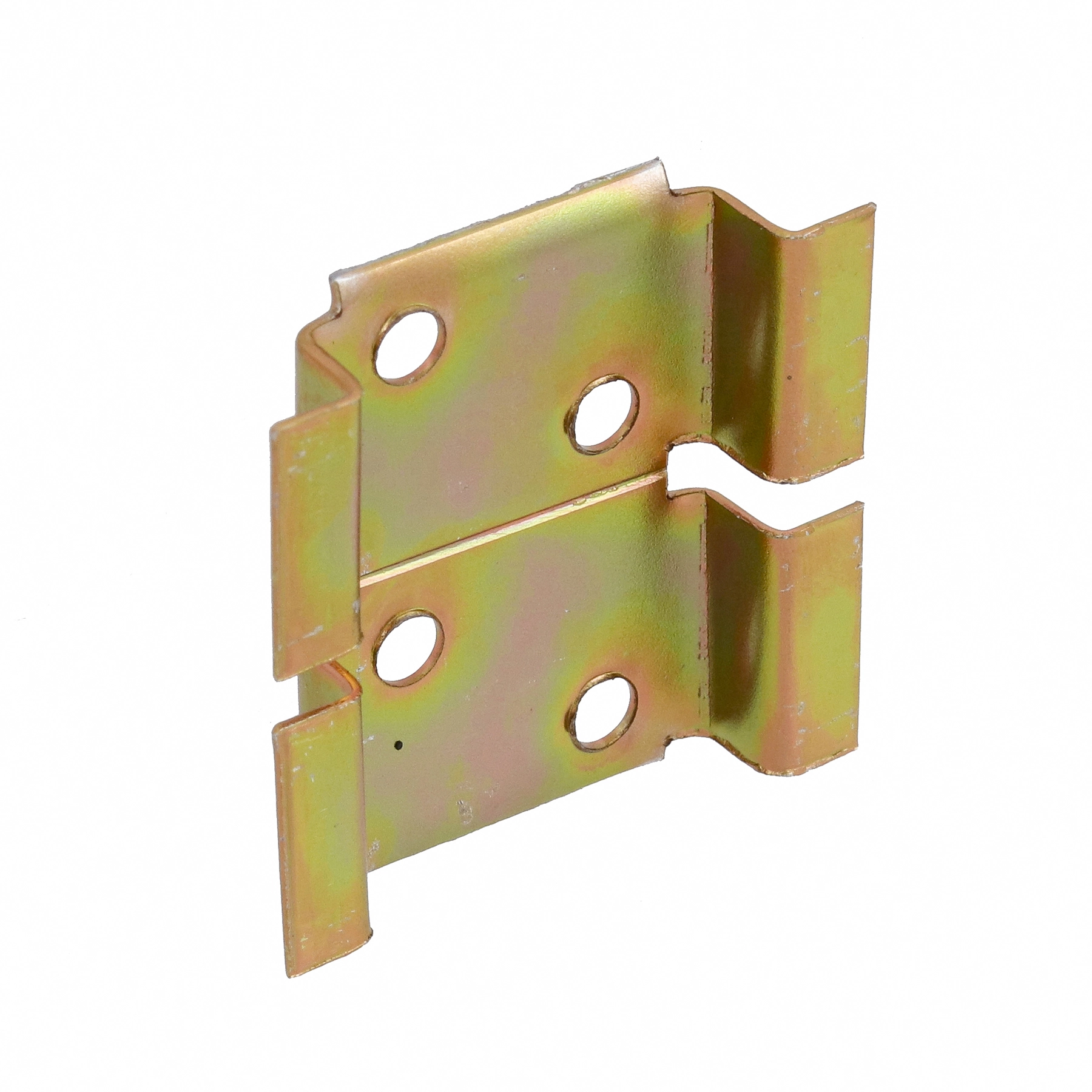 Suporte de Metal Bicromatizado para 2 Disjuntores DIN