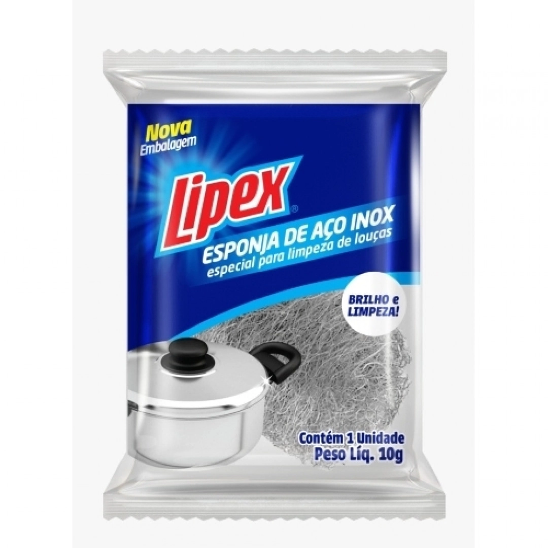 Esponja Lipex Aco Inox